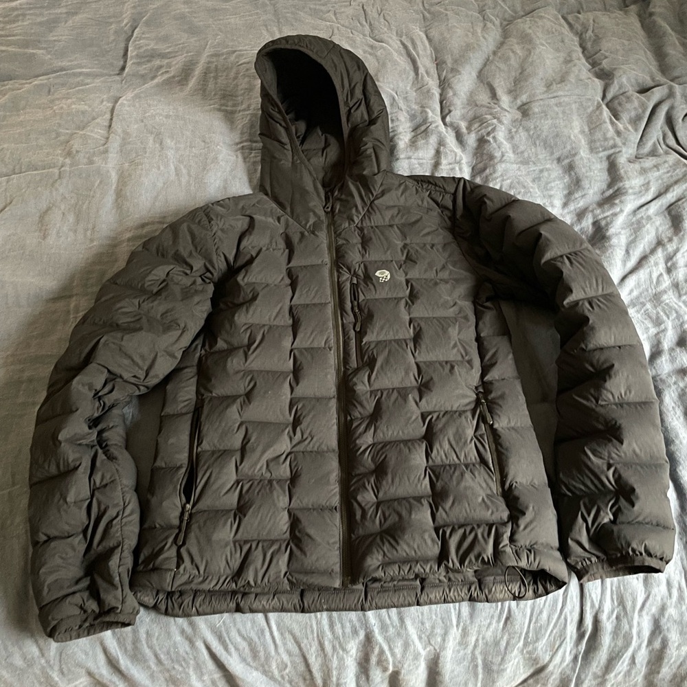 Mountain Hardwear Stretchdown Hoodie Jacket Black/S